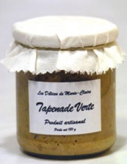 Tapenade verte aux amandes